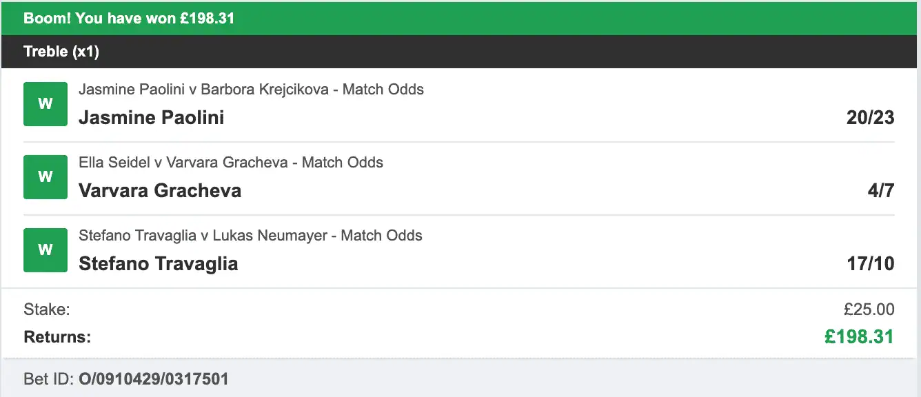 Tennis Tips Masters - Winner Multi - 2025-08-14