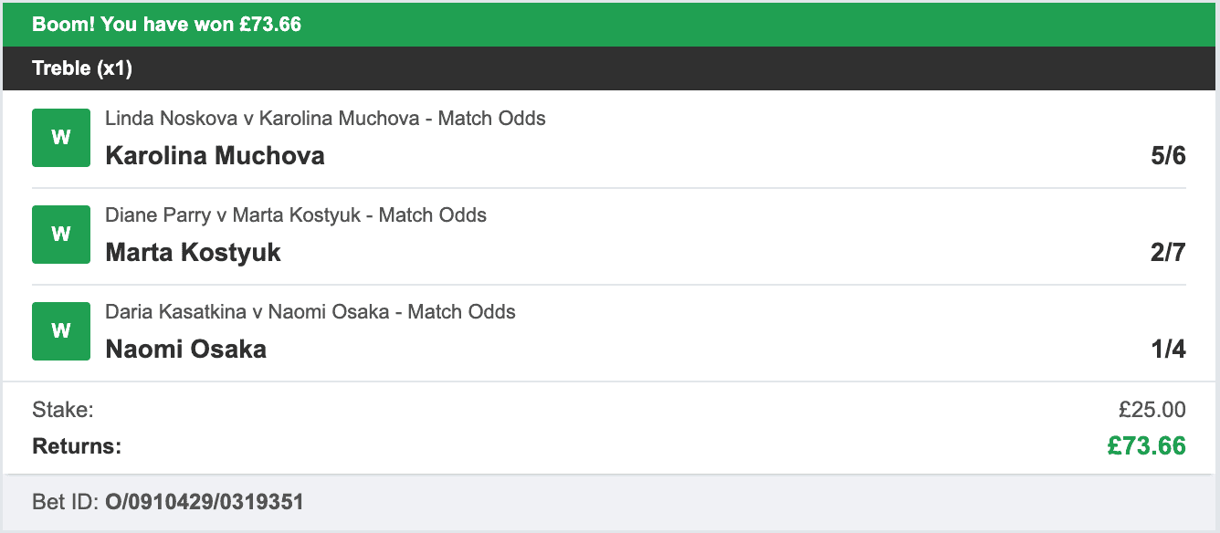 Tennis Tips Masters - Winner Multi - 2025-08-30