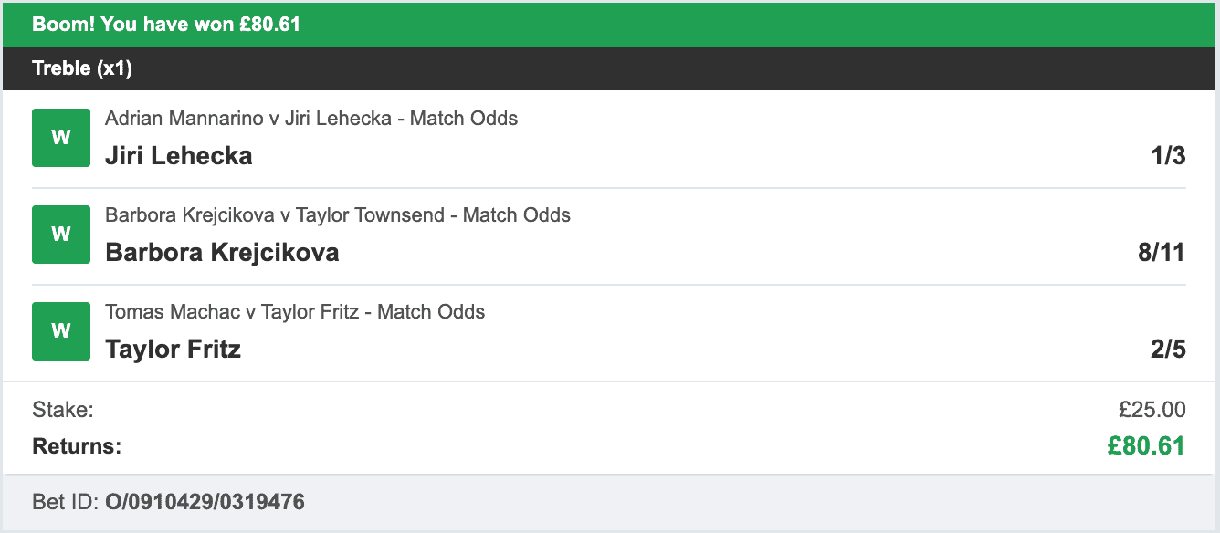 Tennis Tips Masters - Winner Multi - 2025-08-31