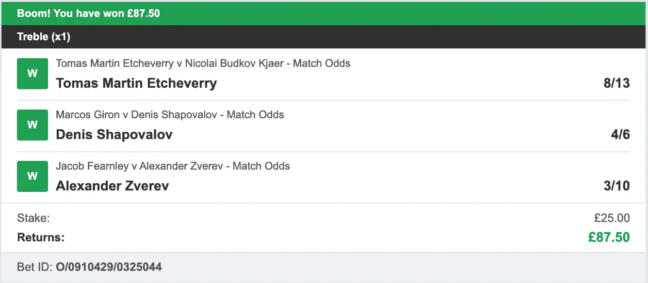 Tennis Tips Masters - Winner Multi - 2025-10-21