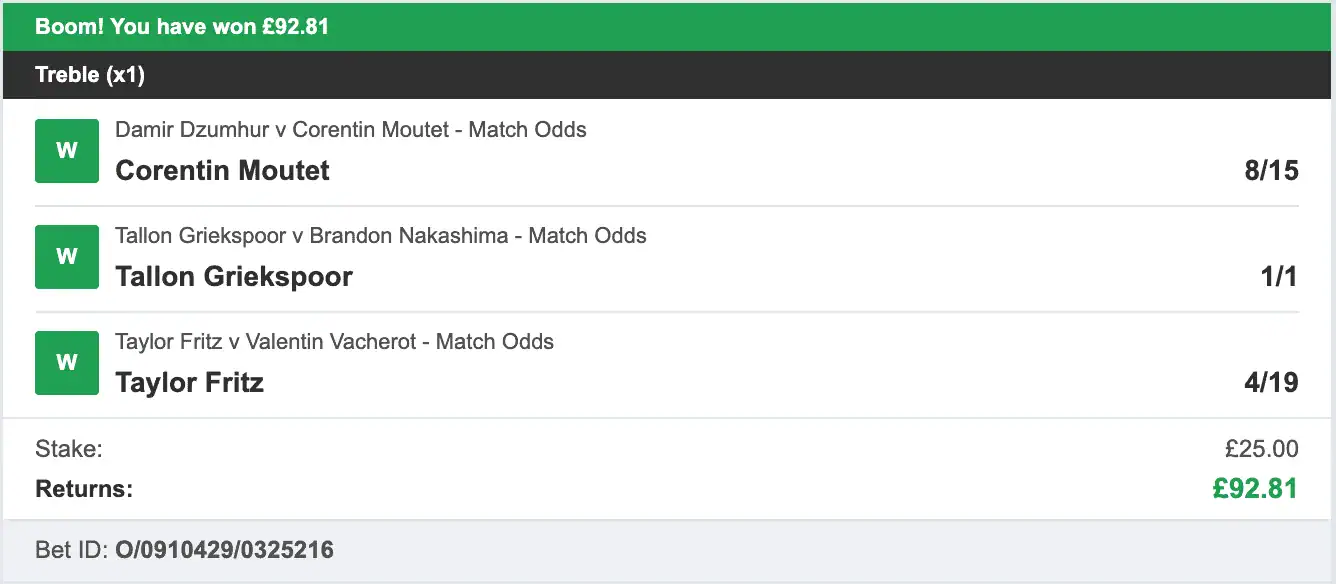 Tennis Tips Masters - Winner Multi - 2025-10-22