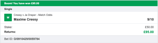 Tennis Tips Masters - Winner 2 - 2022-06-24