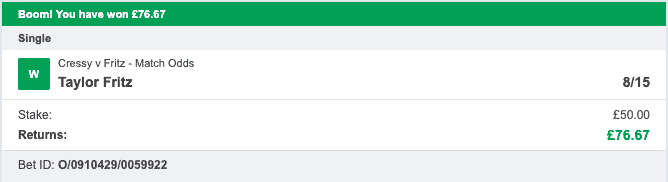 Tennis Tips Masters - Winner 3 - 2022-06-25