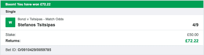 Tennis Tips Masters - Winner 1 - 2022-06-24