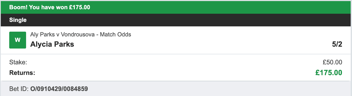 Tennis Tips Masters - Winner 2 - 2022-12-09