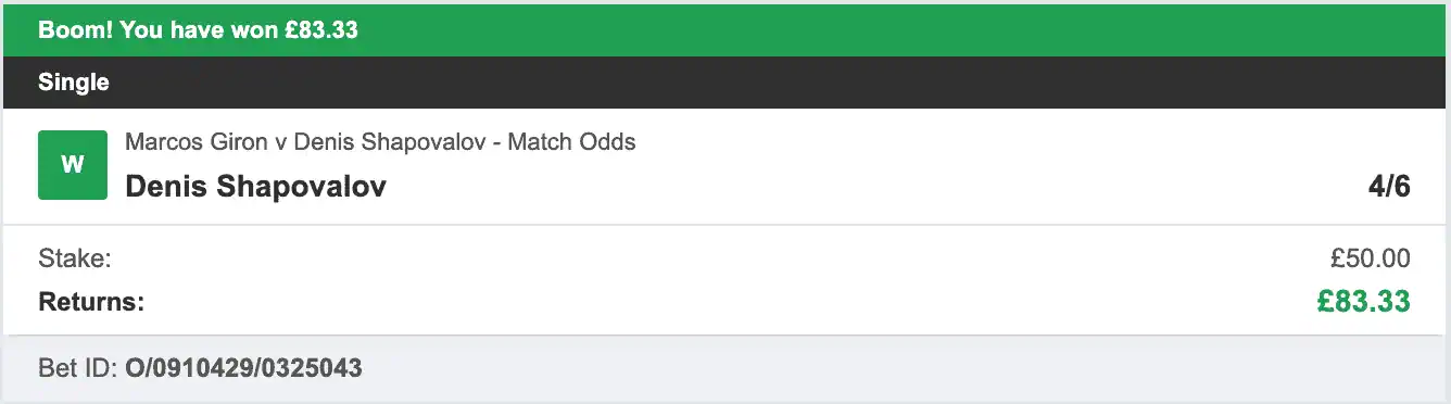 Tennis Tips Masters - Winner 2 - 2025-10-21