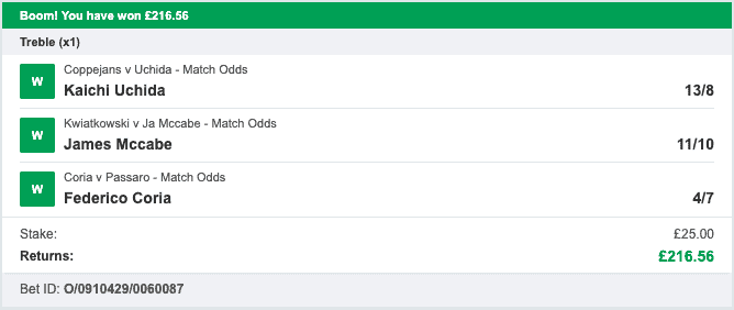 Tennis Tips Masters - Multi Winner - 2022-06-26