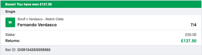 Tennis Tips Masters - Winner 1 - 2022-06-18